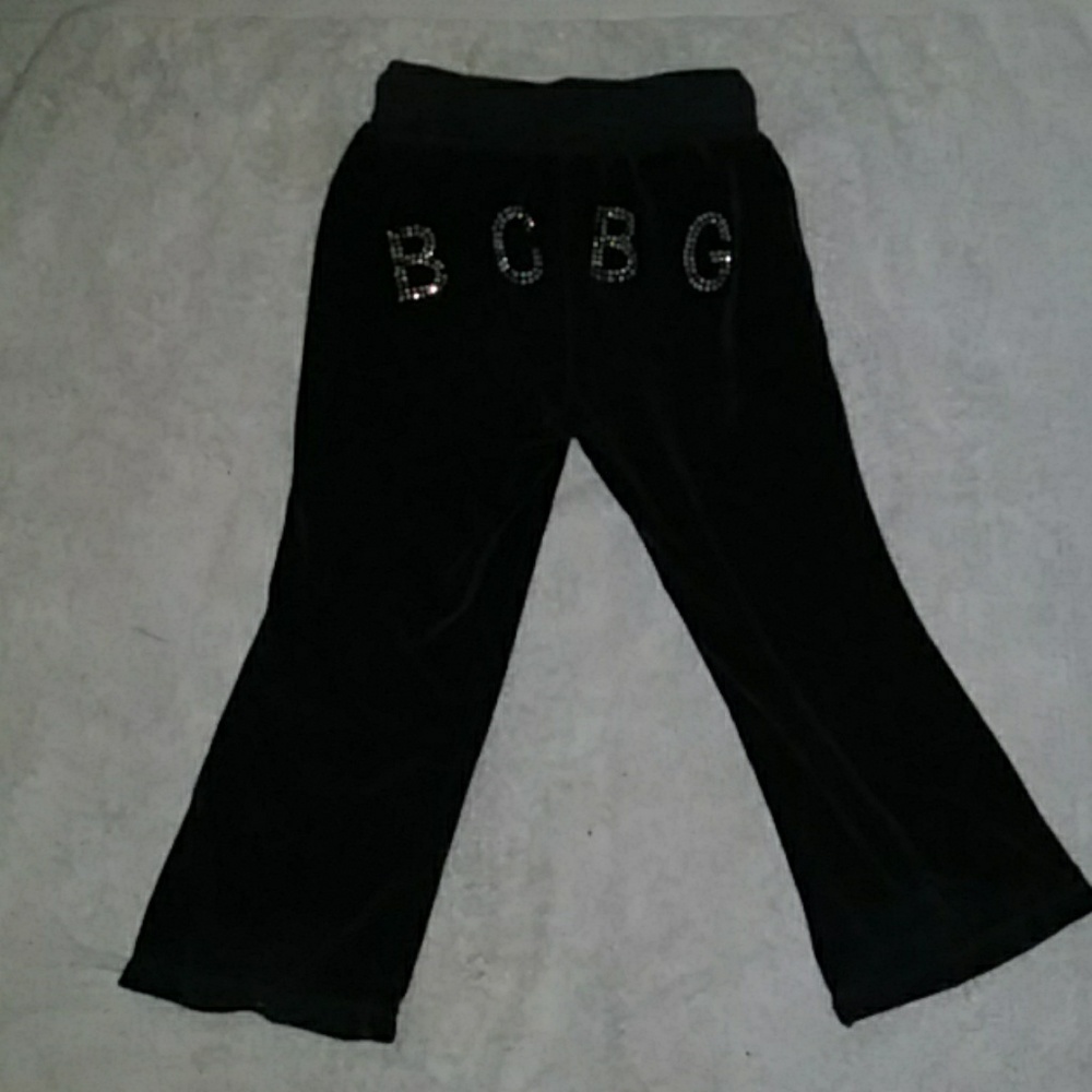 BCBG girls black sweatpants